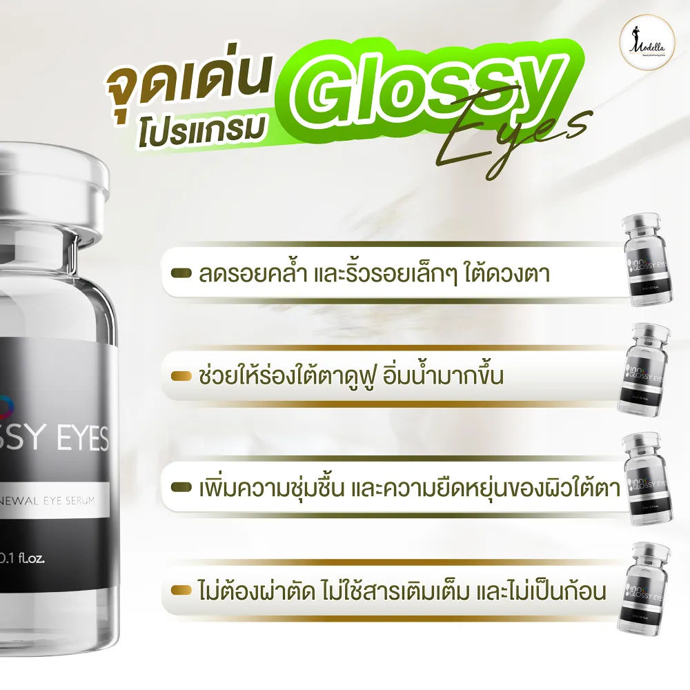 จุดเด่นโปรแกรม Glossy Eyes