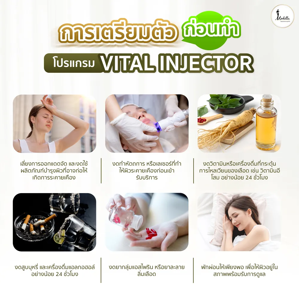 การเตรียมตัวก่อนทำโปรแกรม Vital Injector