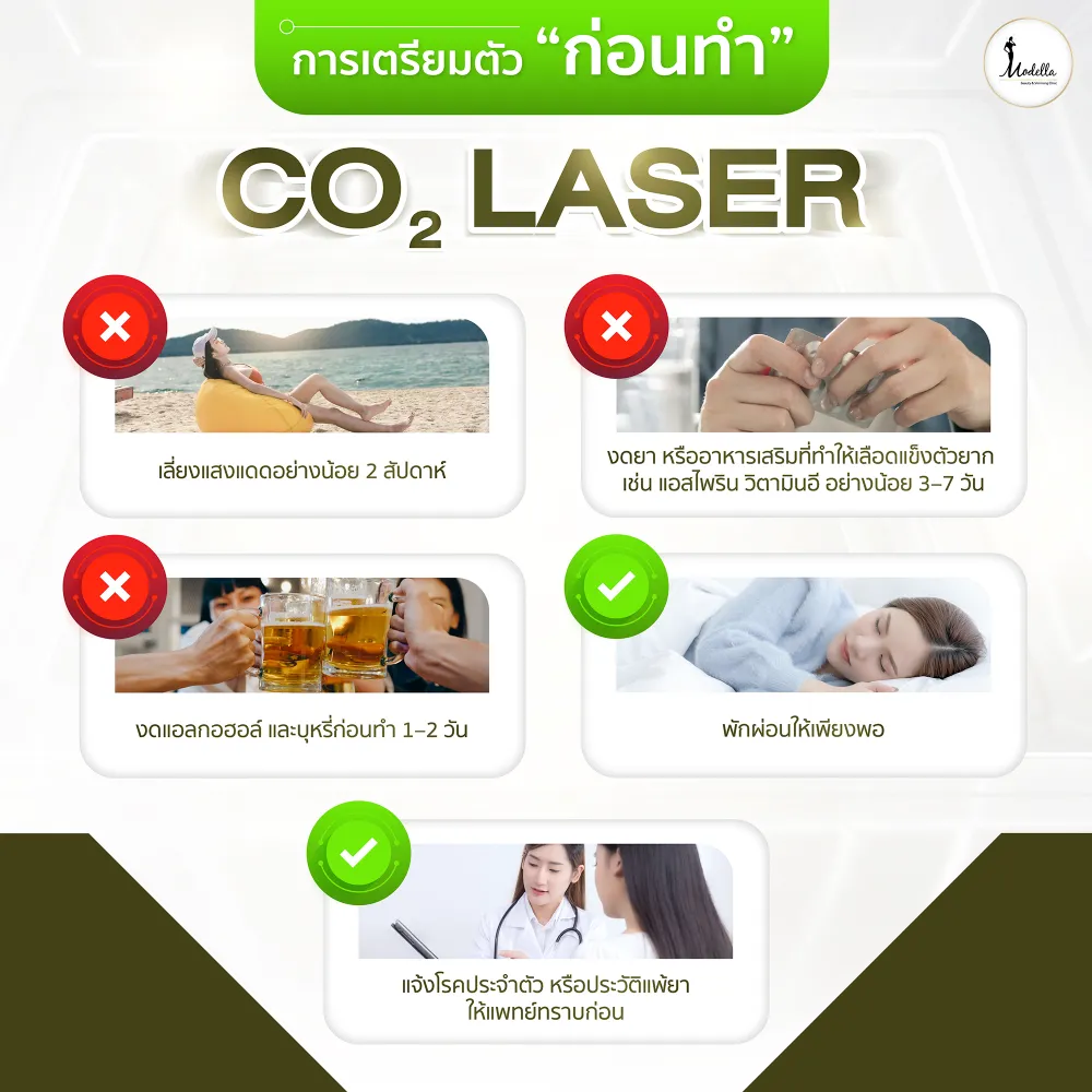 ก่อนกำจัดไฝด้วย CO2 Laser ควรรู้อะไรบ้าง